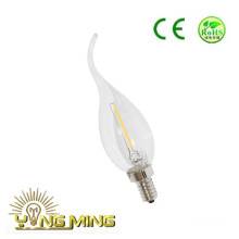 1W Ca35 Tiptop Effacer Dim E14 220V Boutique Lumière LED Filament Ampoule